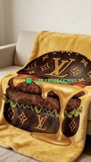 Louis Vuitton Throw Blankets